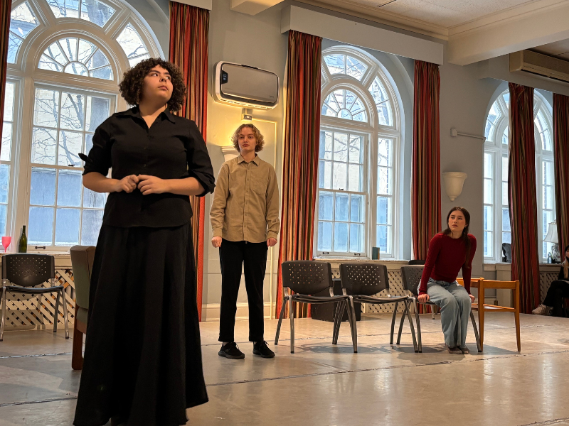 L to R: Dalila Bejar-Ali, Cass Aalbers-Davey, Hannah Jamal