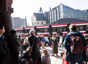 Jill Carter leading an Indigenous history tour